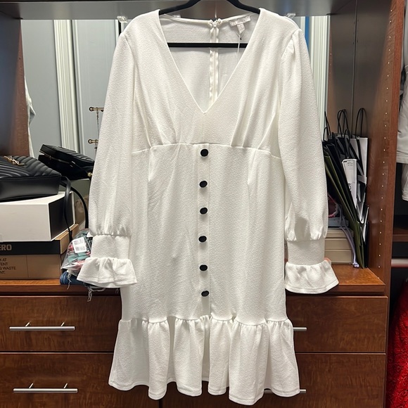 NWT ASOS White Maternity Dress - Picture 1 of 6